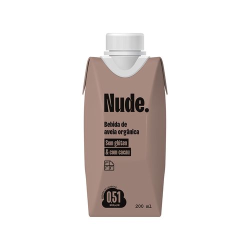 BEBIDA NUDE AVENA CACAO TO-GO 200ML ORGANICO