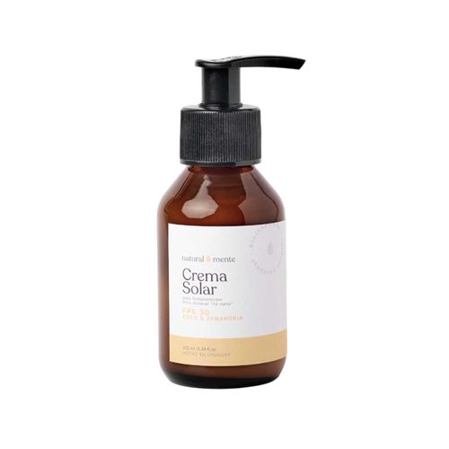 CREMA NATURALMENTE SOLAR NATURAL VIDRIO 100ML
