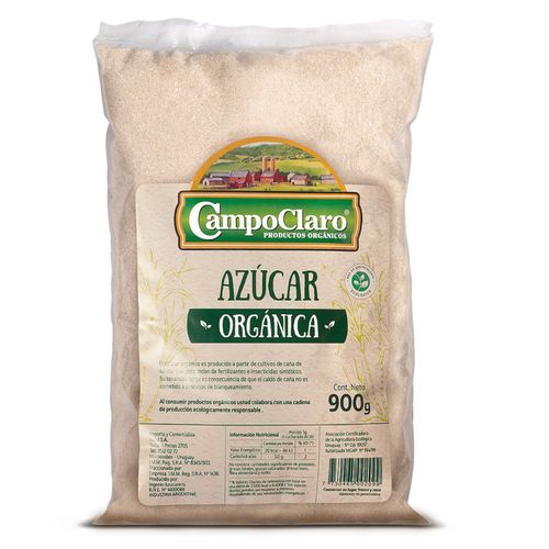 Azucar Campoclaro Organica 900Gr