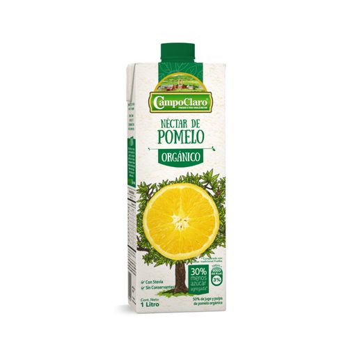 Jugo Campoclaro Organico Pomelo 1Lt