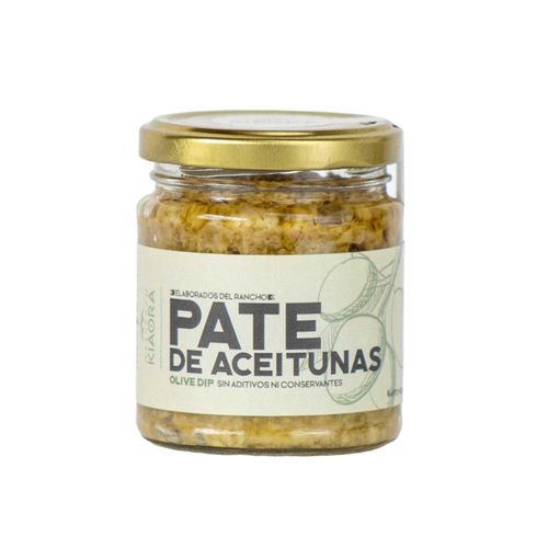 Pate Rancho Kiaora Vegetal De Aceitunas Vidrio 200Ml
