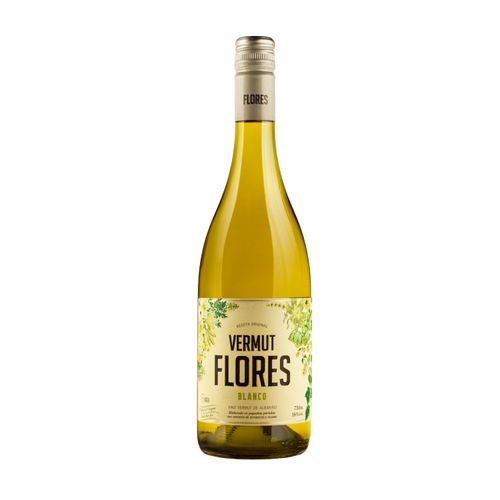VERMUT FLORES BLANCO ARTESANAL BOTELLA 750CC