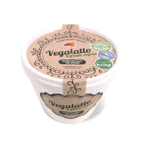 HELADO VEGALATTO MENTECOSO DE MANI POTE 350CC