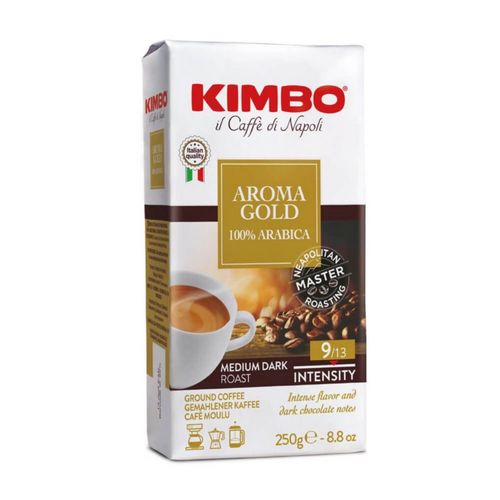 CAFE KIMBO MOLIDO 100% ARABIGA 250GR