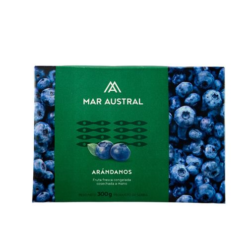 ARANDANOS MAR AUSTRAL ENTEROS CAJA 300 GRS