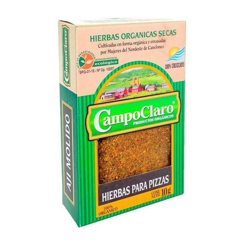 Sazonador Campoclaro Hierbas Para Pizza 10Gr
