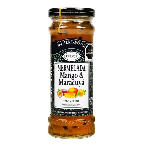 MERMELADA ST.DALFOUR MANGO MARACUYA S/AZUCAR 284GR S/GLUTEN
