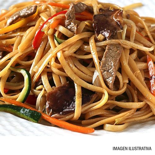 Pastas El Dorado Con Vegetales Al Wok Un