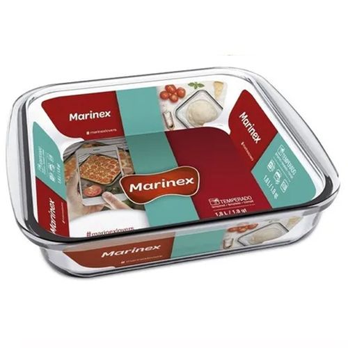 Asadera Marinex 162214 Cuadrada 1100Ml