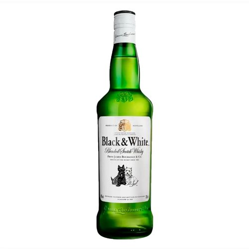 WHISKY BLACK&WHITE 750ML