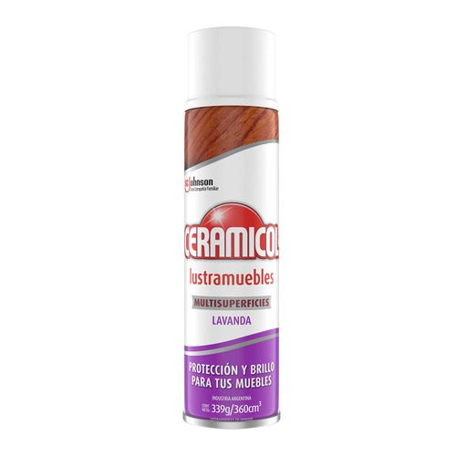 LUSTRAMUEBLES CERAMICOL LAVANDA AEROSOL 360CC
