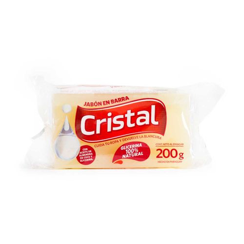 Jabon En Barra Cristal 200Gr