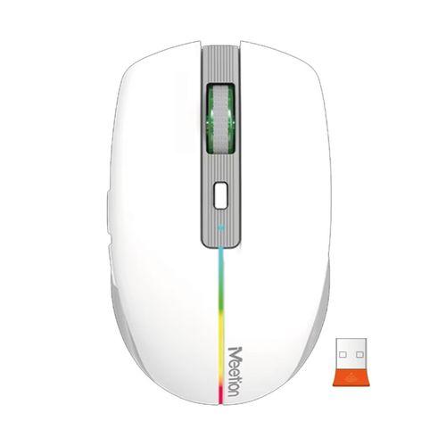 MOUSE MEETION BTM002 BLANCO