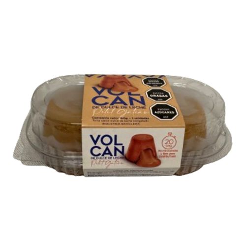 VOLCAN GRABA PETIT GATEAU DULCE DE LECHE 2UN/160GR