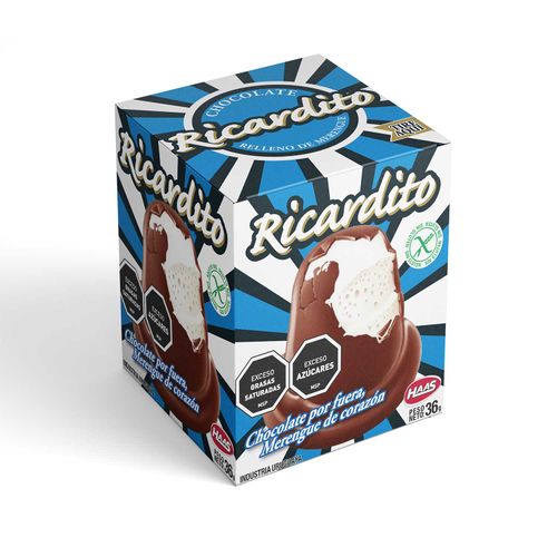 Merengue Bañado Ricardito Comun 30Gr