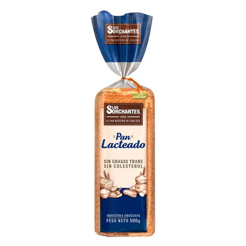 Pan Lactal Los Sorchantes Americano Grande 500Gr