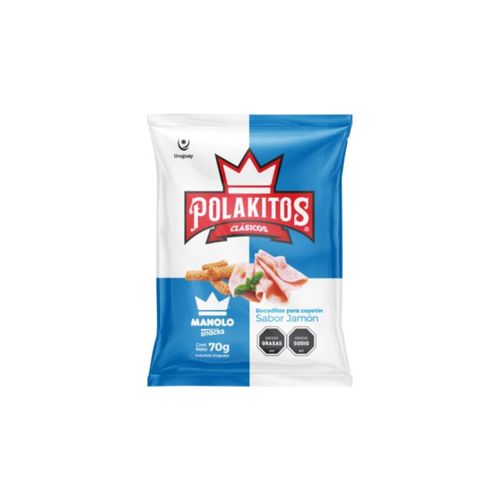 Polakitos Manolo Jamon 70Grs