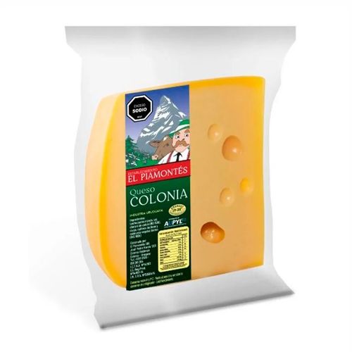 Queso Piamontes Colonia Kg Cuña