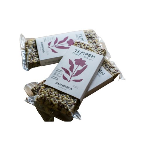 TEMPEH AMINOTEKA MIXTO GARBANZOS,QUINOA ROJA Y GIRASOL 200GR