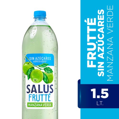 Agua Salus Frutte Manzana Verde 1.5 L Sin Azucares Saborizad