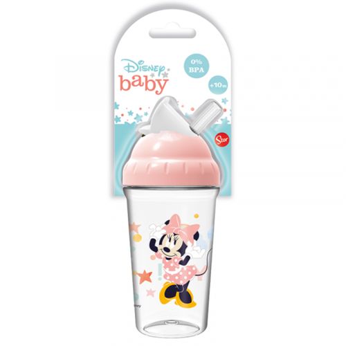 VASO BABY  DISNEY PARA BEBE 295ML FLEXIBLE MINNIE