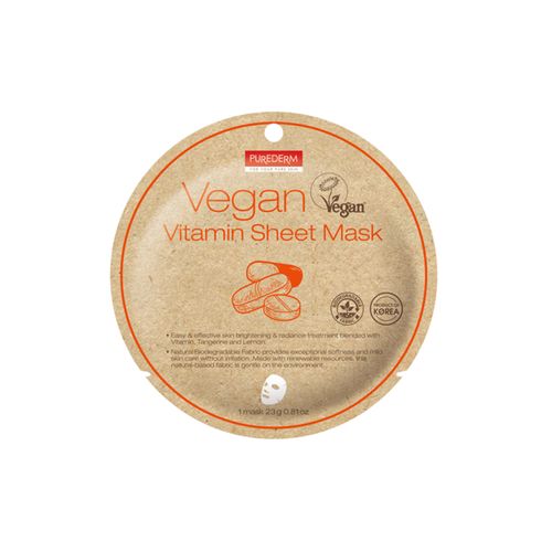 MASCARILLA PUREDERM FACIAL VITAMIN 23GR VEGANA