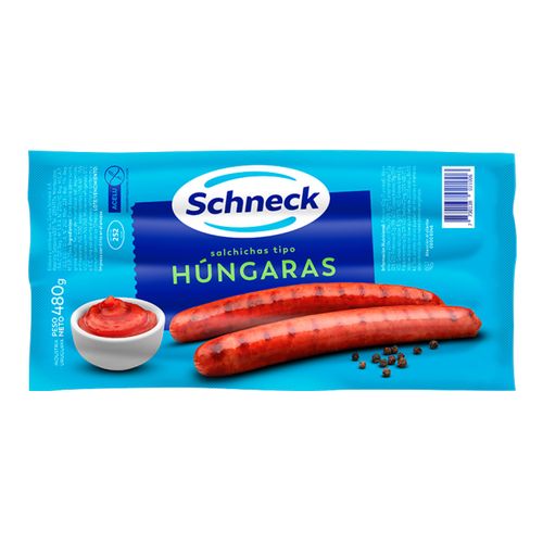 SALCHICHA SCHNECK HUNGARAS PAQUETE 8UN
