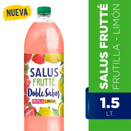 Agua Saborizada Salus Frutte Frutilla Limon 1.65 L