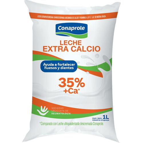 Leche Conaprole Entera Extra Calcio 1Lt .