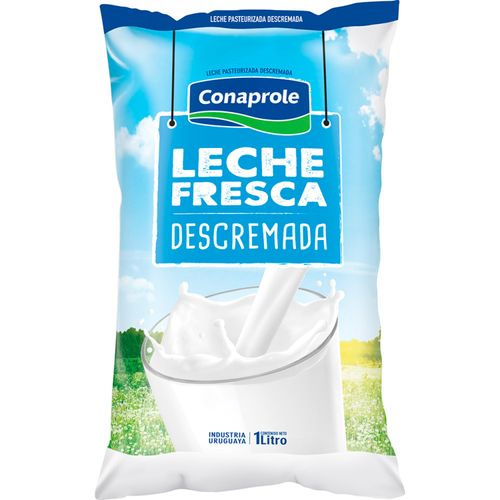 Leche Conaprole Descremada 1Lt .