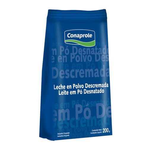 Leche En Polvo Conaprole Descremada 200Gr .