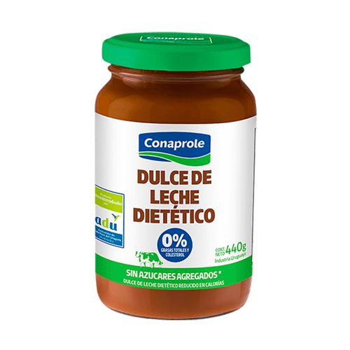 Dulce De Leche Conaprole Dietetico Vidrio 440Gr