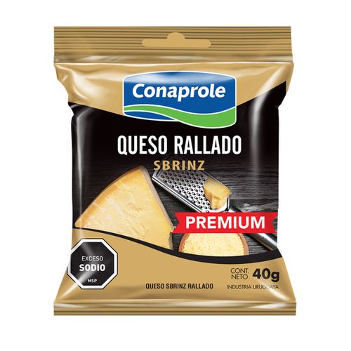 Queso Rallado Conaprole 40Gr .
