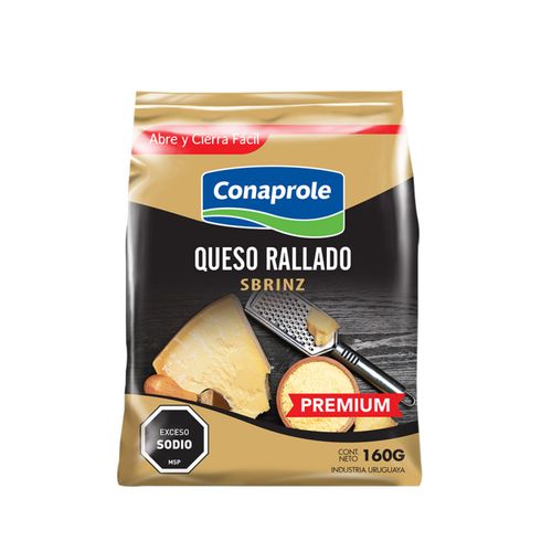 Queso Rallado Conaprole 160Gr .