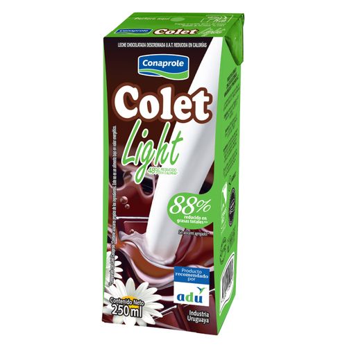 Chocolatada Conaprole Colet Bajas Calorias 250Cc .