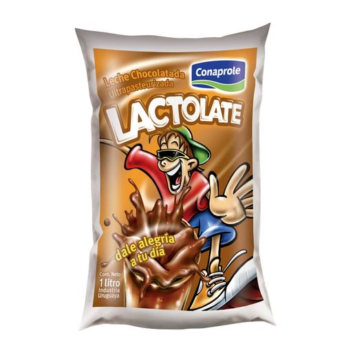 Chocolatada Conaprole Lactolate 1Lt .