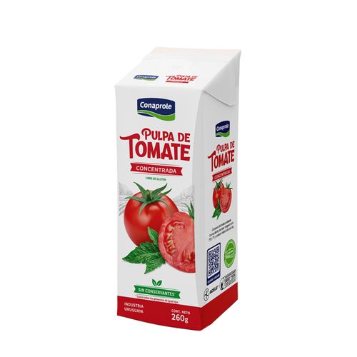 Pulpa De Tomate Conaprole Tetra 260Gr .