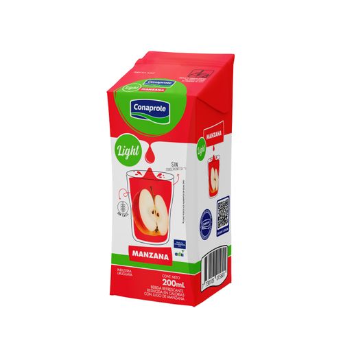 Jugo Conaprole Light Manzana 250Cc .