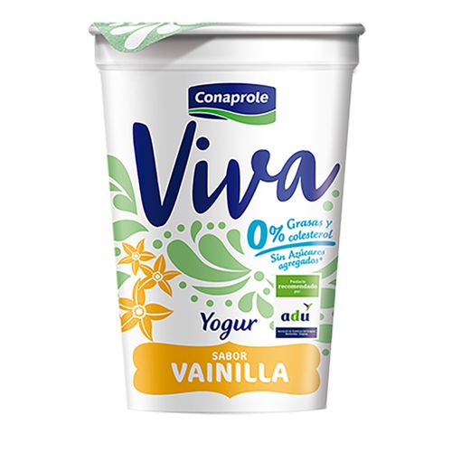 Yogur Conaprole Viva 0% Vainilla 200Cc .