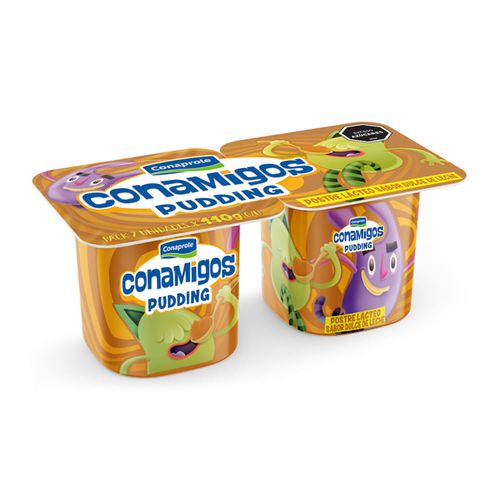 Pudding Conaprole Dulce De Leche 110Gr 2Un .