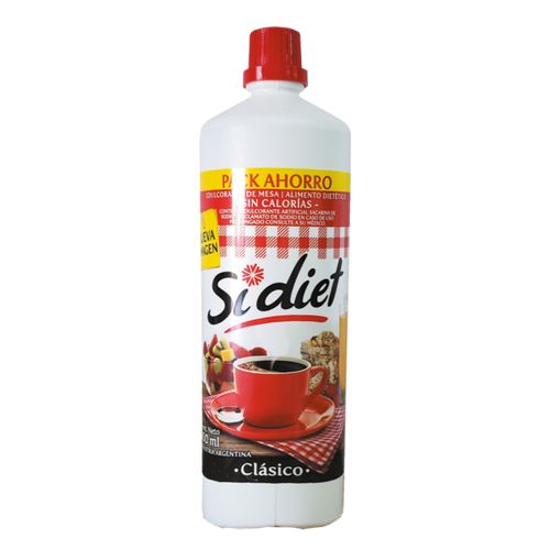 Edulcorante Si Diet . 600Cc 20% Gratis