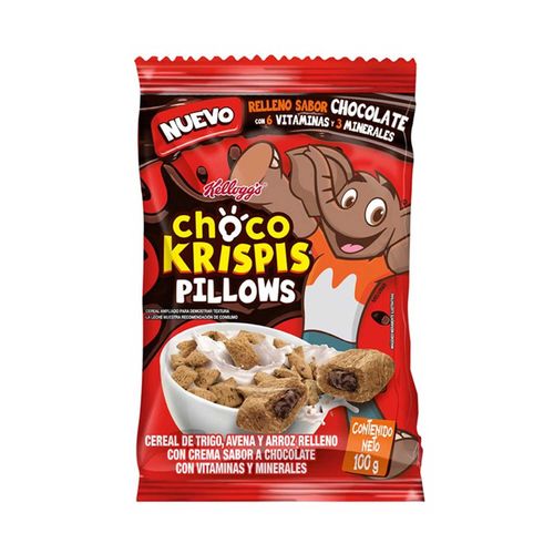 CEREAL KELLOGGS CHOCO DOY PACK 100GR KRISPIS PILLOWS