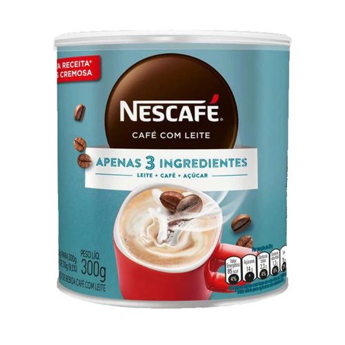 CAFE NESCAFE CON LECHE LATA 300GR