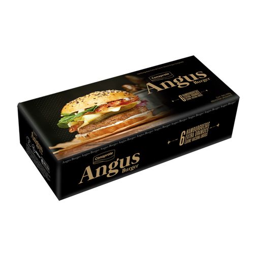 Hamburguesas Conaprole Angus Gourmet 6Un, 100Gr