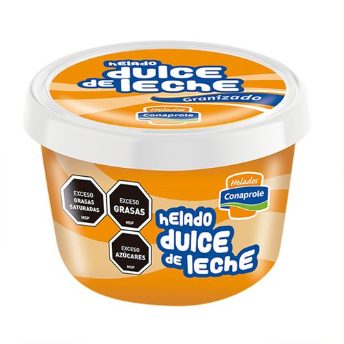 Helado Conaprole Vaso Ddleche Granizado 250Cc .