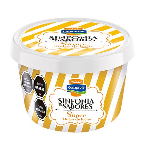 Helado Conaprole Sinfonia De Sabores Super Dulce De Leche 25