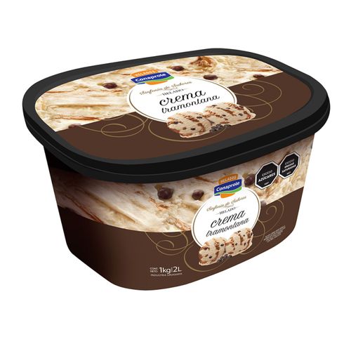 Helado Conaprole 2Lt Sinfonia Crema Tramontana