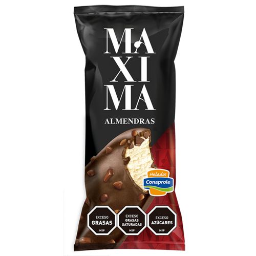 Helado Conaprole Maxima Crema/Chocolate/Almendras .