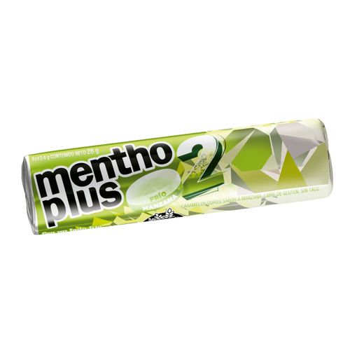 PASTILLAS MENTHOPLUS FRIO/ACIDO MANZANA 28GR