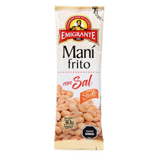 STICK MANI EMIGRANTE FRITO CON SAL 30GR